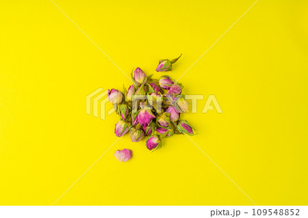 Dry Rose Buds, Roses Petals for Pink Flower Tea, Dried Persian Rosebuds, Rose Buds Textured Flowers 109548852