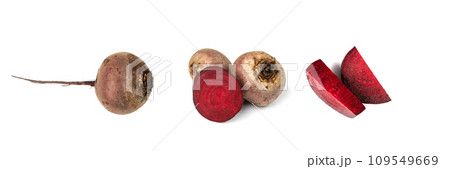 Beetroot Slice Isolated Beetroot Slice Isolated 109549669