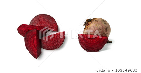 Beetroot Slice Isolated Beetroot Slice Isolated 109549683