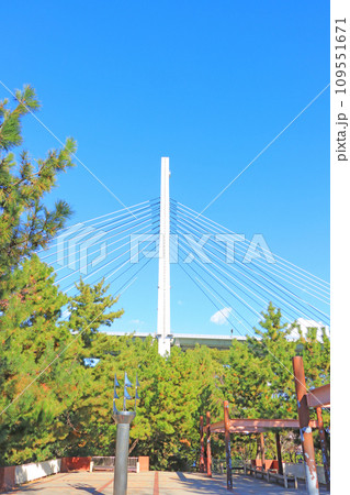大阪府大阪市、天保山公園の風景 大阪府大阪市、天保山公園の風景 109551671