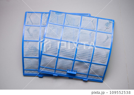 air conditioner filter with dirty dust air conditioner filter with dirty dust 109552538