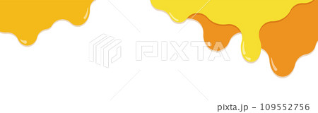 フレーム素材_垂れた蜂蜜 フレーム素材_垂れた蜂蜜 109552756