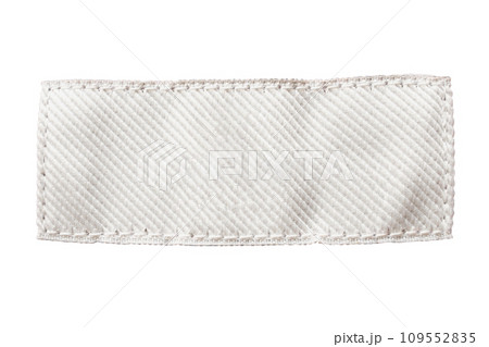 White blank clothing tag label isolated on white background White blank clothing tag label isolated on white background 109552835
