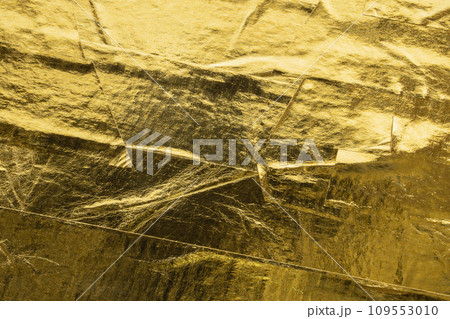 Gold foil tape texture background 109553010