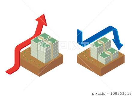 土地価格の上昇下落 109553315