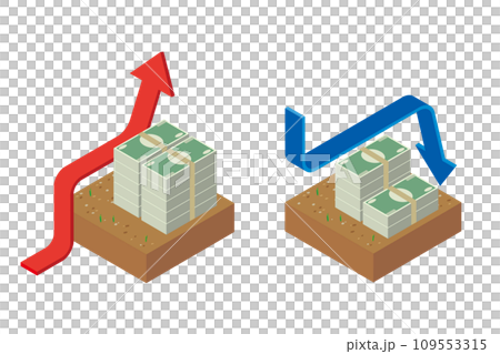 土地価格の上昇下落 109553315