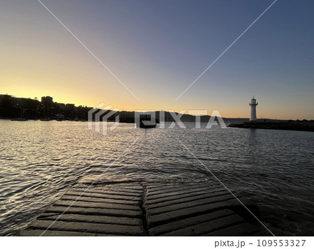 sunset at the beach 109553327