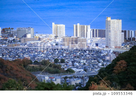 比叡山ドライブウエイからの大津市街と琵琶湖の眺望 109553346