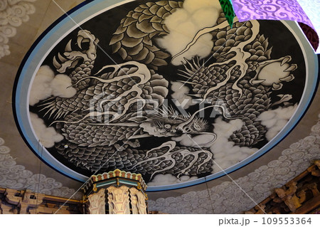鎌倉 建長寺法堂 雲龍図 鎌倉 建長寺法堂 雲龍図 109553364