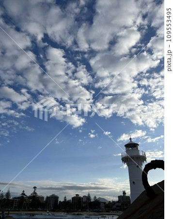 lighthouse on sea coast lighthouse on sea coast 109553495