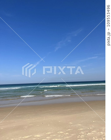 beach and sea in the bright day 109553496