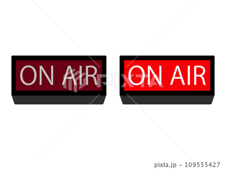 オンエアライトが消灯から点灯する 109555427