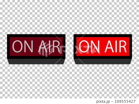 オンエアライトが消灯から点灯する 109555427