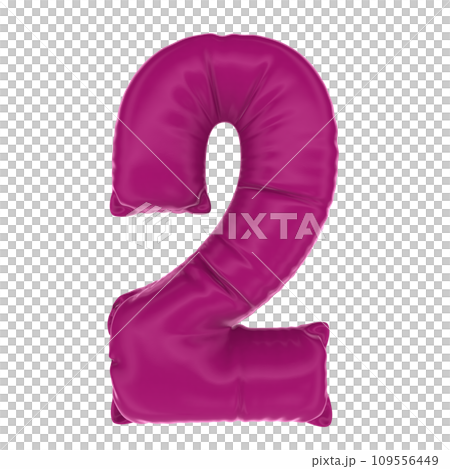 Follow Number 3D Render Follow Number 3D Render 109556449