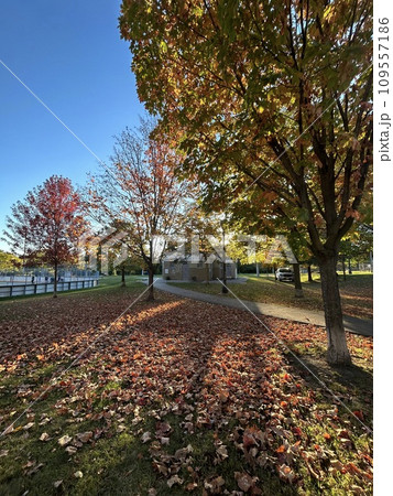 紅葉が綺麗な海外風景 紅葉が綺麗な海外風景 109557186