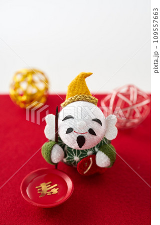 お正月　七福神恵比寿様イメージ 109557663