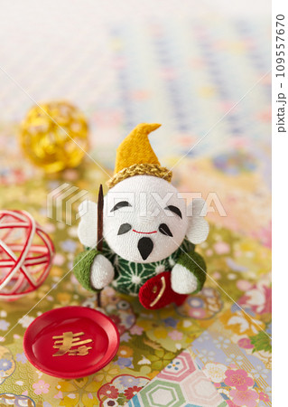 お正月　七福神恵比寿様イメージ 109557670