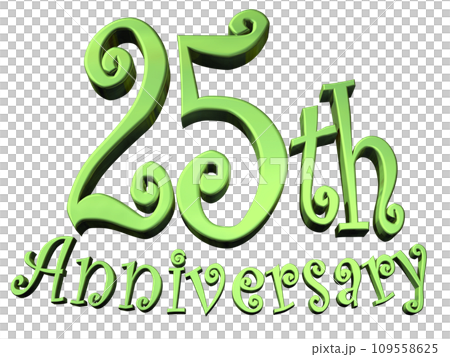 3DCG角色《25週年/25週年》綠、綠 3DCG角色《25週年/25週年》綠、綠 109558625