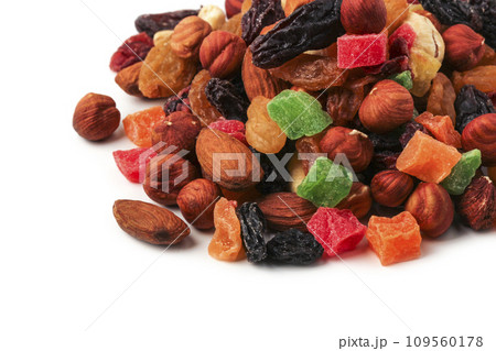 Nuts and candied fruits Nuts and candied fruits 109560178