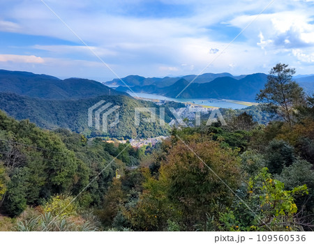 城崎温泉ロープウェイ山麓駅からの眺め 城崎温泉ロープウェイ山麓駅からの眺め 109560536