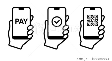 キャッシュレス決済アイコン 109560953