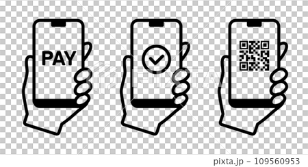 キャッシュレス決済アイコン 109560953