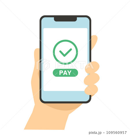 キャッシュレス決済のイラスト 109560957