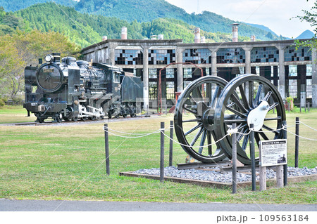 【旧豊後森機関庫】 大分県玖珠郡玖珠町岩室 109563184