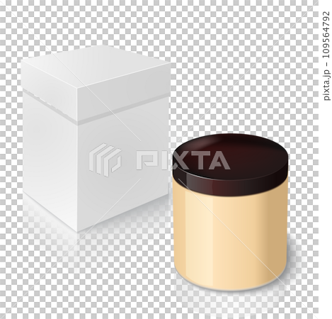 A Cosmetics Packages with the white background A Cosmetics Packages with the white background 109564792