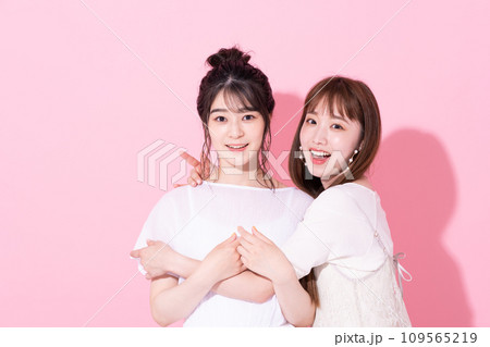 若い女性のビューティ 109565219