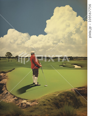 クラシックゴルフイメージ クラシックゴルフイメージ 109567756