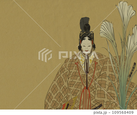 能　月岡耕漁　能楽百番　「井筒」 109568409