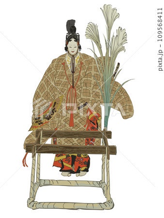 能　月岡耕漁　能楽百番　「井筒」 109568411