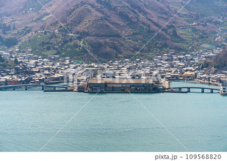 安芸灘とびしま街道 岡村島から見た大崎下島大長地区3 広島県呉市 安芸灘とびしま街道 岡村島から見た大崎下島大長地区3 広島県呉市 109568820