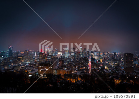 モントリオールの夜景(コンディアロンク) モントリオールの夜景(コンディアロンク) 109570891