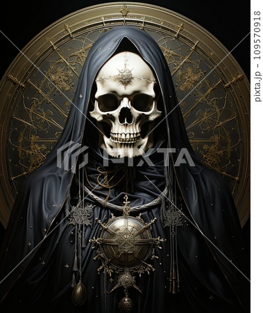 AI-generated content. skeleton the deathless creature of undead king 109570918