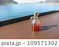 海岸にオイル瓶 109571302