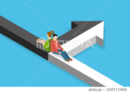 3D Isometric Flat Vector Illustration of Partnership 3D Isometric Flat Vector Illustration of Partnership 109572460
