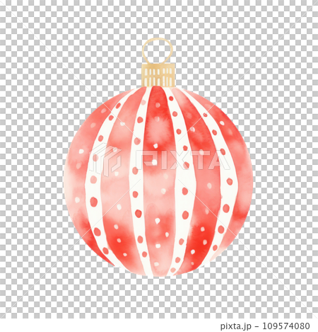 watercolor christmas decoration element isolated watercolor christmas decoration element isolated 109574080