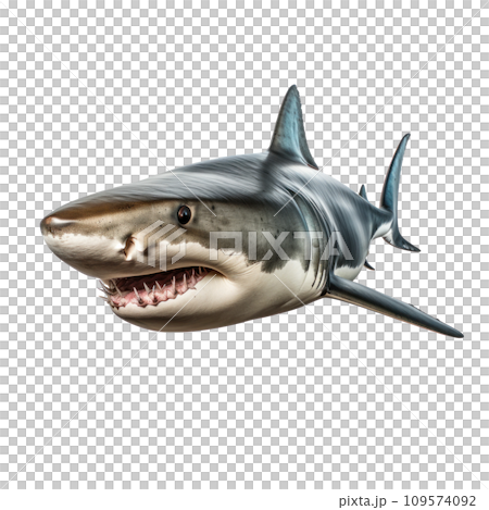 blue shark isolated blue shark isolated 109574092
