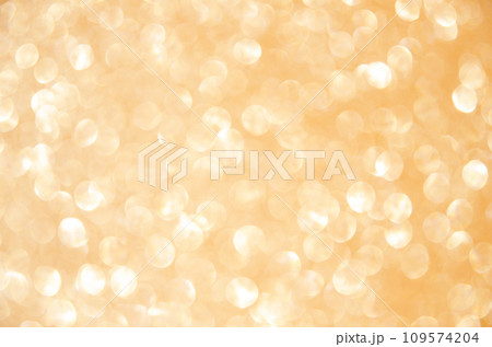 Abstract blurred bokeh background Peach Fuzz color of the year 2024. 109574204