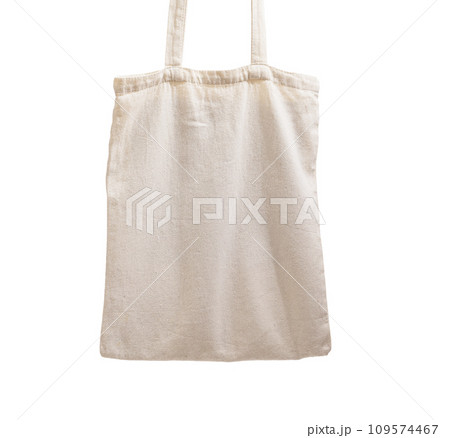 Tote bag mock up isolated on white background. Eco shopper Tote bag mock up isolated on white background. Eco shopper 109574467