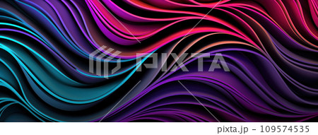 AI-generated content. 3D Abstract Design Background with Wavy and Spiral Curves, Generative AI AI-generated content. 3D Abstract Design Background with Wavy and Spiral Curves, Generative AI 109574535