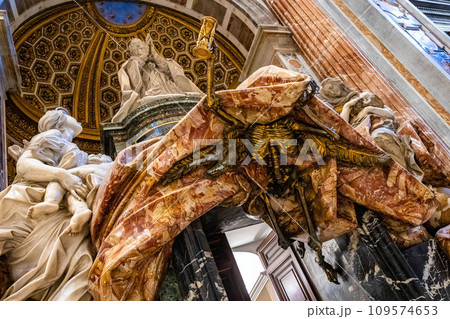St. Peter's Basilica Monument to Alexander VII in Vatican, Italy St. Peter's Basilica Monument to Alexander VII in Vatican, Italy 109574653
