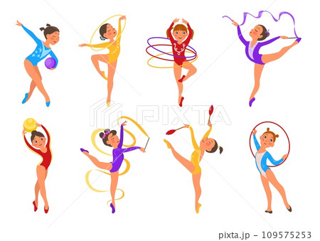 Rhythmic gymnastic Free Stock Photos, Images, and Pictures of Rhythmic  gymnastic
