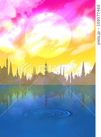 アラビア風風景 109577468