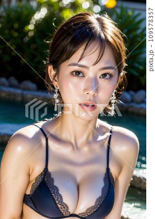 【AI画像】若いビキニを着たグラビアと温泉旅行 【AI画像】若いビキニを着たグラビアと温泉旅行 109578357