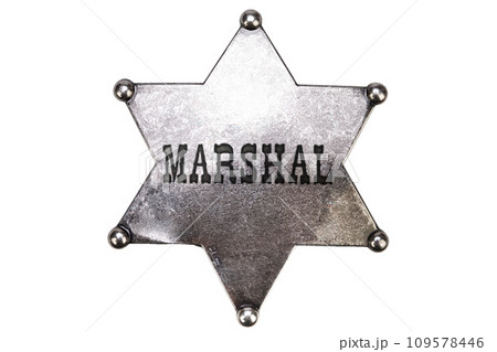 US Marshal badge from the wild west US Marshal badge from the wild west 109578446