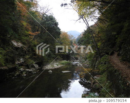 三段峡の美しい風景　11月 109579154