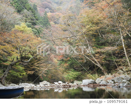 三段峡の美しい風景　11月 109579161